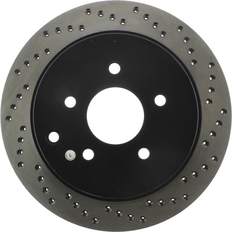 StopTech 03-12 Infiniti FX35 Drilled Sport Left Rear Cryo Rotor