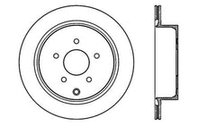 Load image into Gallery viewer, StopTech 03-12 Infiniti FX35 Drilled Sport Left Rear Cryo Rotor