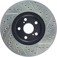 Load image into Gallery viewer, StopTech 03-08 Pontiac Vibe / 05-09 Scion tc Right Front Slotted &amp; Drilled Rotor