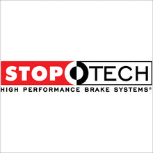 Load image into Gallery viewer, StopTech 10-15 Chevrolet Camaro / 09-15 Cadillac CTS-V Rear Drilled AeroRotor w/ Black Hat