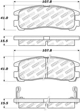 Load image into Gallery viewer, StopTech Street Select Brake Pads - Rear