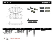 Load image into Gallery viewer, StopTech Performance 04-09 Acura TSX / 09 Accord V6 Coupe ONLY Front Brake Pads