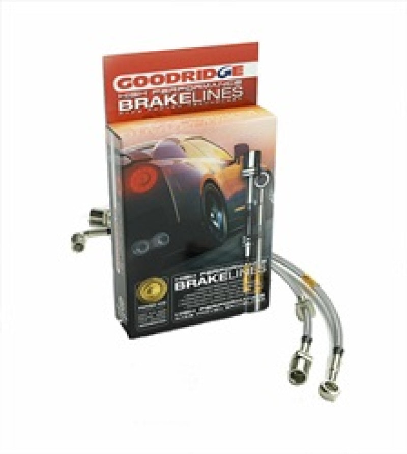 Goodridge 17-19 Subaru BRZ (w/Brembo Calipers) SS Brake Line Kit