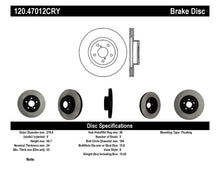 Load image into Gallery viewer, Stoptech 98-02/02 Subaru Forester/98-10 Impreza CRYO Rotor