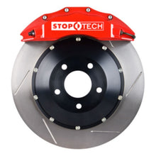 Load image into Gallery viewer, StopTech 09-10 Nissan 370Z Sport Model Only Front BBK w/ Red ST-60 Calipers Slotted 380x32mm Rotors