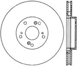 StopTech 02-15 Acura RSX / 02-15 Honda Civic Cryo Slotted & Drilled Right Front Rotor