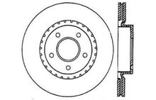 Load image into Gallery viewer, StopTech 1/02-05 Infiniti G35 (alloy disc) / 6/02-05 Nissan 350Z Slotted &amp; Drilled Left Front Rotor