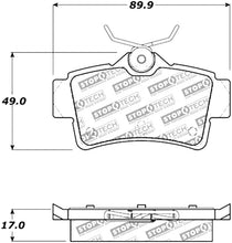 Load image into Gallery viewer, Stoptech 95-00 Lexus LS400 Street Select Front Brake Pads