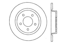 Load image into Gallery viewer, StopTech 04-10 Mazda3 Drilled Left Rear Rotor