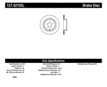 Load image into Gallery viewer, StopTech 09 Infiniti FX50 SportStop Slotted &amp; Drilled Rear Left Rotor