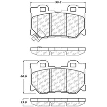Load image into Gallery viewer, StopTech Street Touring 08-09 Infiniti FX50/G37 Rear Brake Pads