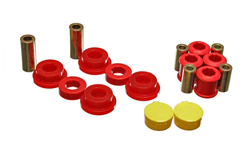 Energy Suspension 95-99 Mitsubishi Eclipse FWD/AWD Red Front Control Arm Bushing Set
