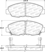 Load image into Gallery viewer, StopTech Street Brake Pads