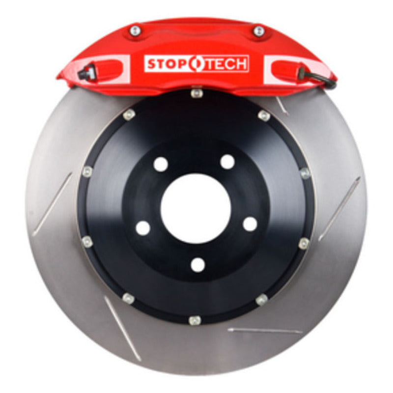 StopTech 06-08 350Z (Non-Track) / 09-10 Nissan 370Z Sport Model Only Rear BBK w/ Red ST-41 Calipers