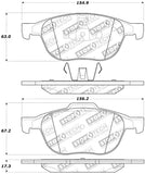 StopTech Street Touring 04-09 Mazda 3 Front Brake Pads