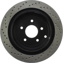 Load image into Gallery viewer, StopTech 03-12 Infiniti FX35 Drilled Sport Left Rear Cryo Rotor