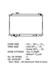 Load image into Gallery viewer, CSF 03-06 Nissan 350Z Radiator