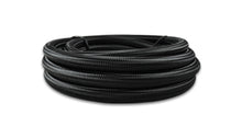 Load image into Gallery viewer, Vibrant -6 AN Black Nylon Braided Flex Hose .56in ID (150 foot roll)