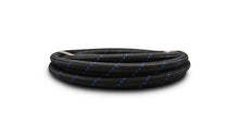 Load image into Gallery viewer, Vibrant -8 AN Two-Tone Black/Blue Nylon Braided Flex Hose (20 foot roll)