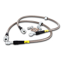 Load image into Gallery viewer, StopTech 95-06 Lexus LS Stainless Steel Rear Brake Lines