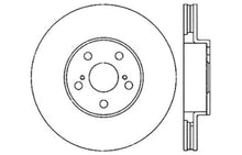 Load image into Gallery viewer, StopTech 03-08 Pontiac Vibe / 05-09 Scion tc Left Front Slotted &amp; Drilled Rotor