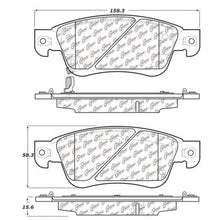 Load image into Gallery viewer, StopTech Street Touring 07-08 Infiniti G35 2WD Sedan Front Brake Pads