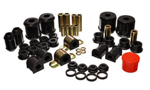 Load image into Gallery viewer, Energy Suspension 00-1/01 Mitsubishi Eclipse FWD Black Hyper-flex Master Bushing Set