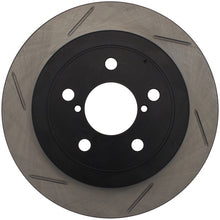 Load image into Gallery viewer, StopTech Power Slot 02-05 WRX Rear Left Sportstop Slotted Rotor