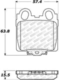 StopTech Street Select Brake Pads - Front/Rear