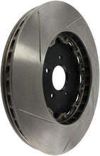 Load image into Gallery viewer, StopTech 10-15 Chevrolet Camaro Front Right Zinc Coated Slotted 2pc Aero Rotor w/ Black Hat