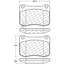 Load image into Gallery viewer, StopTech Street Touring 08-09 Lexus IS F Rear Brake Pads